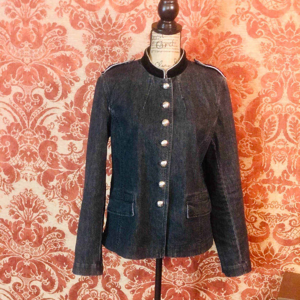 Ralph Lauren Black wash Denim Blazer